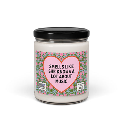 Music Teacher Candle