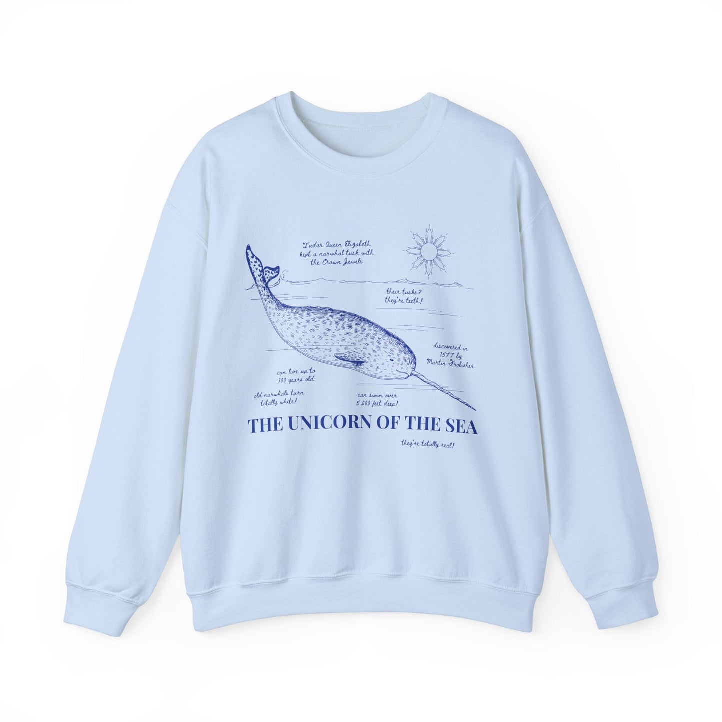 Narwhal Facts Sweatshirt