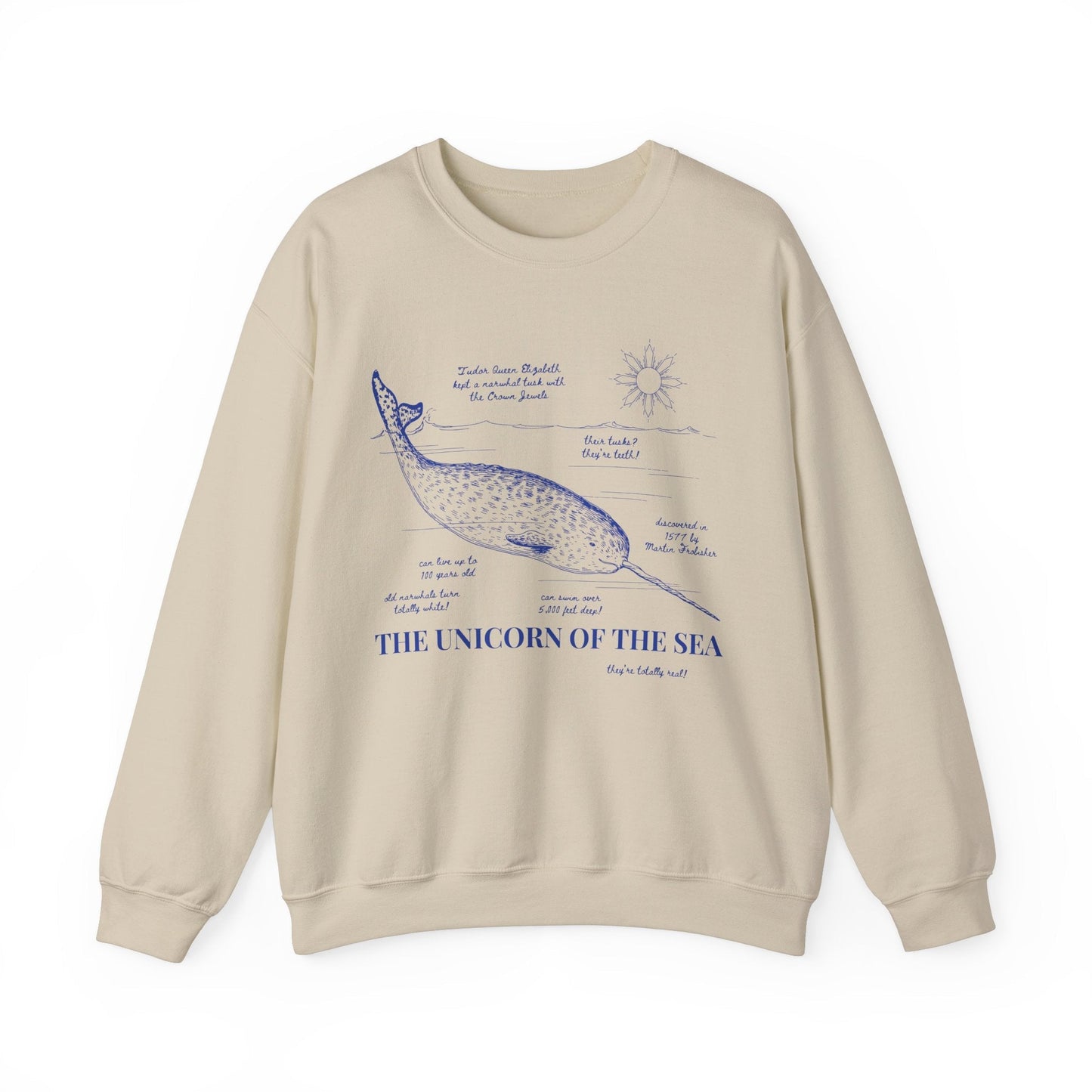 Narwhal Facts Sweatshirt