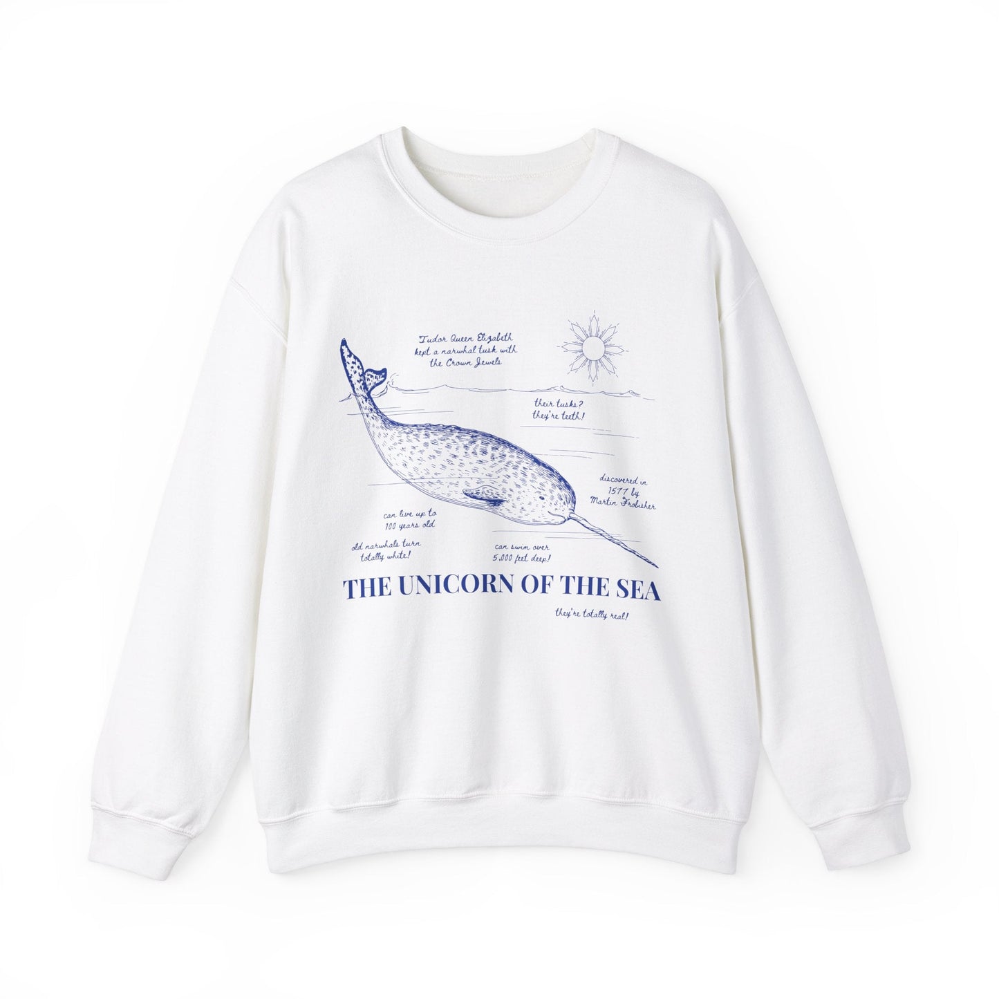 Narwhal Facts Sweatshirt