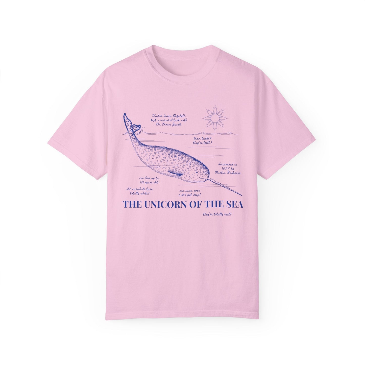 Narwhal Facts Tee Shirt