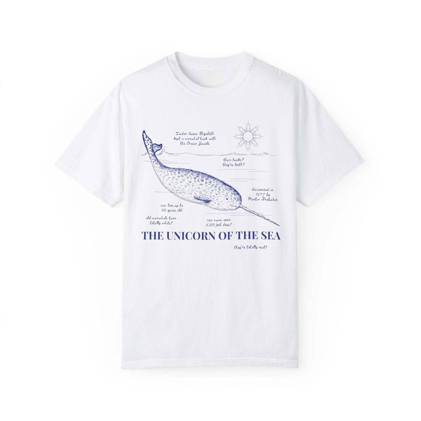 Narwhal Facts Tee Shirt