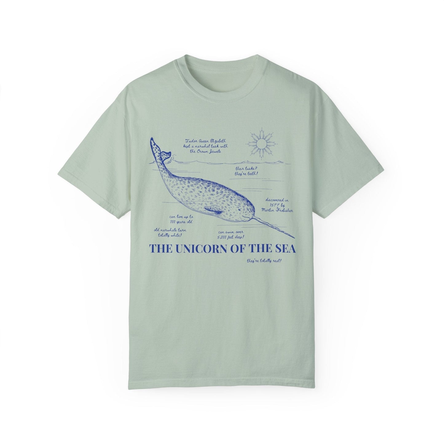 Narwhal Facts Tee Shirt