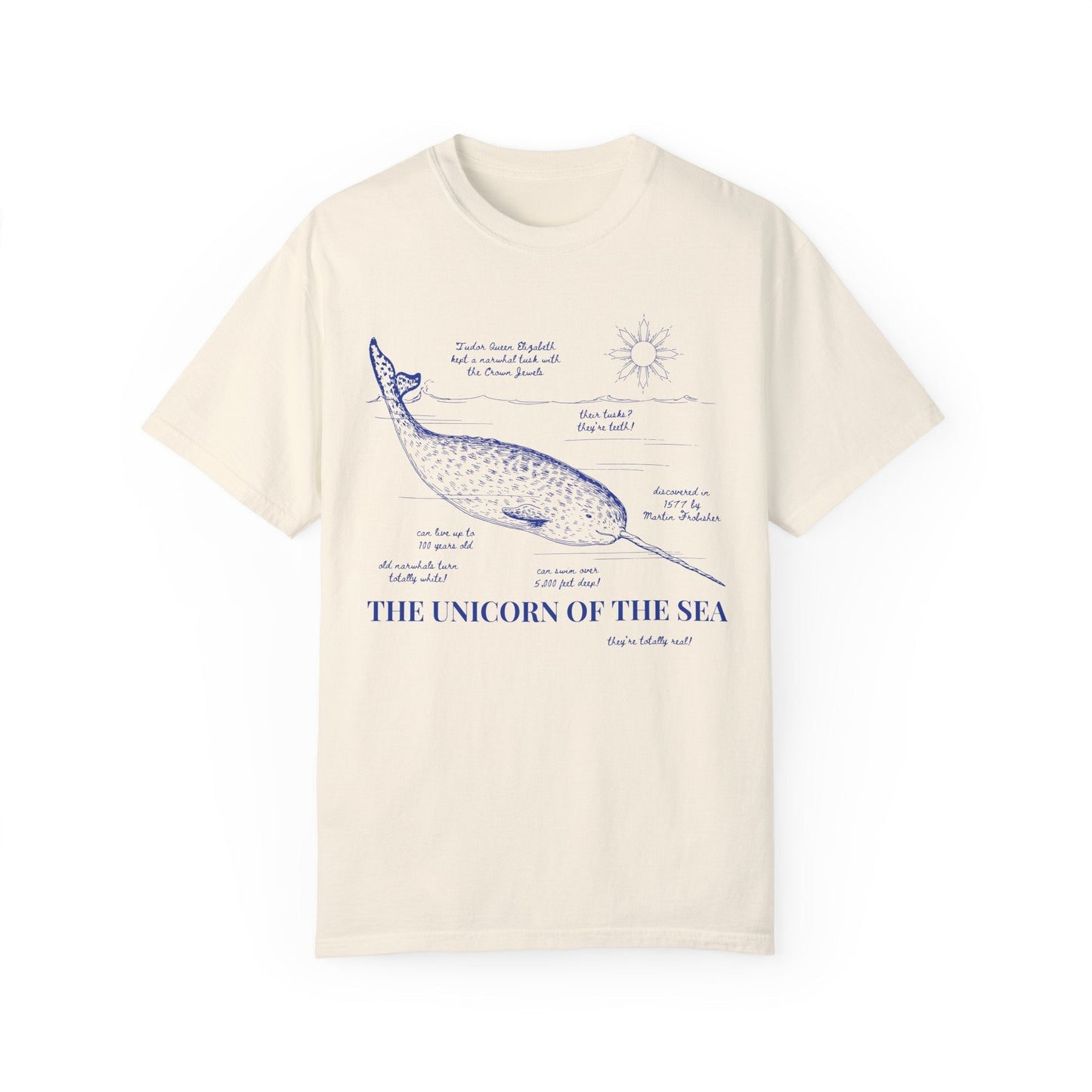 Narwhal Facts Tee Shirt