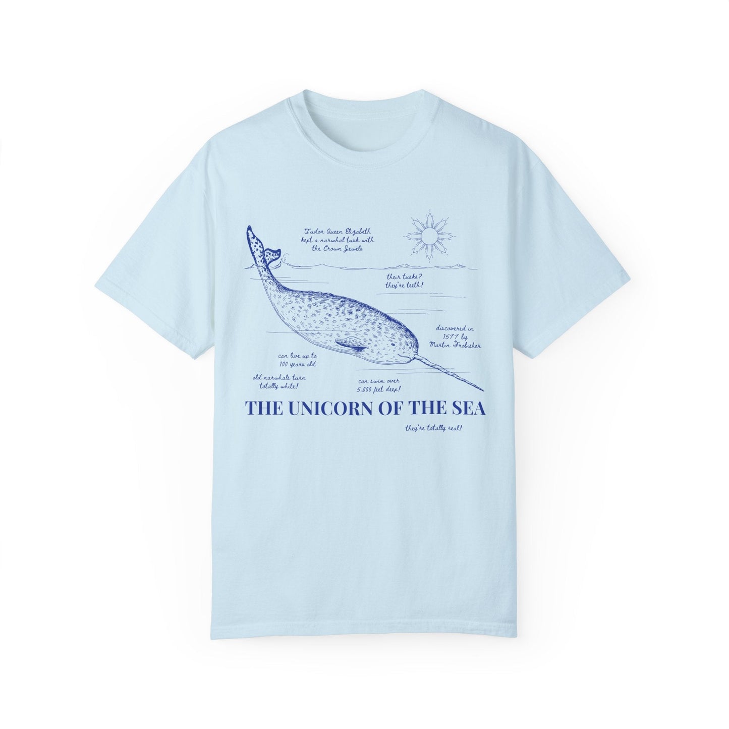 Narwhal Facts Tee Shirt