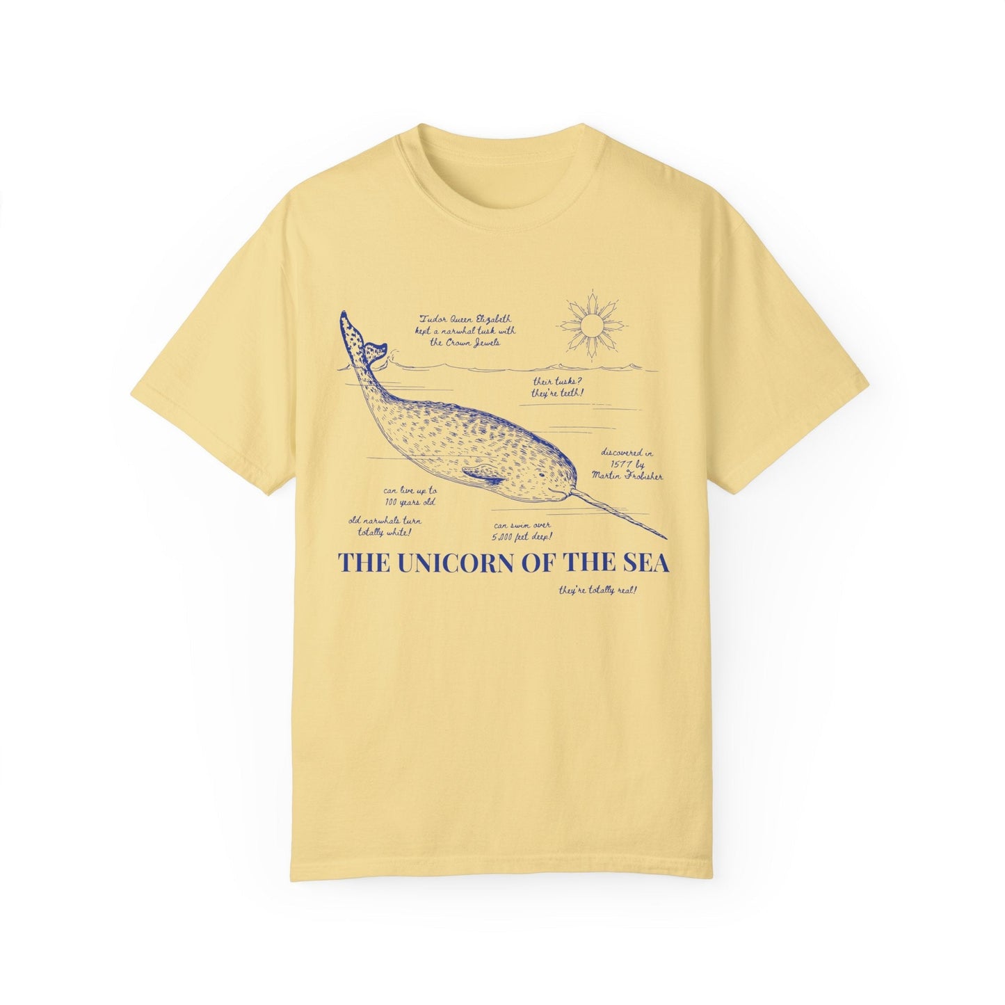 Narwhal Facts Tee Shirt