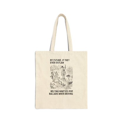 Nineties Pop Music Tote