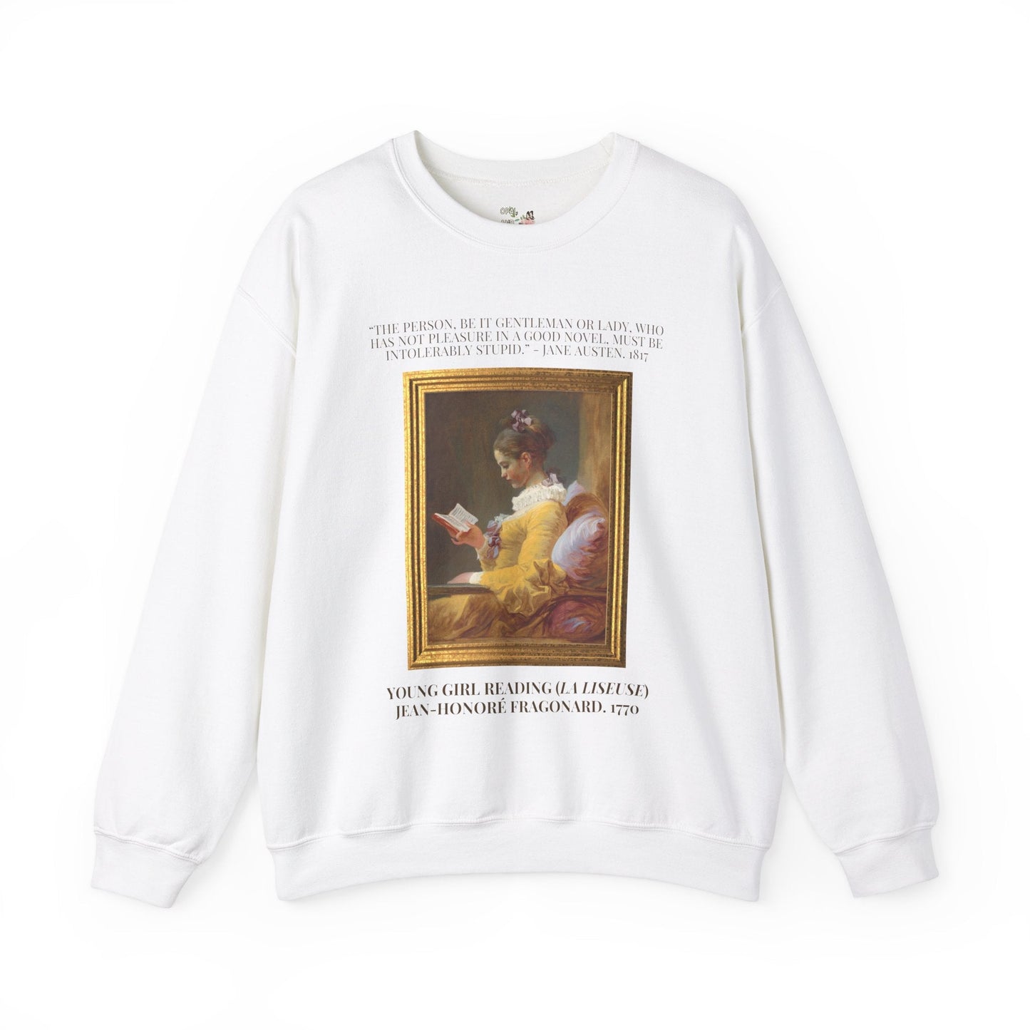 Northanger Abbey + JH Fragonard Crewneck