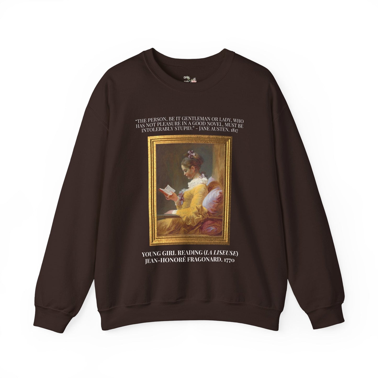 Northanger Abbey + JH Fragonard Crewneck