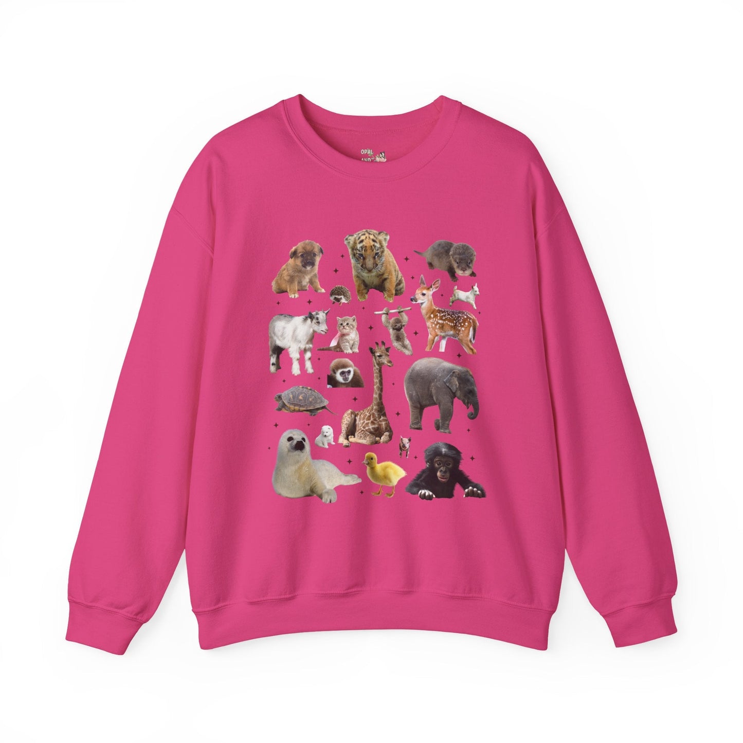 Nostalgic Baby Animal Sweatshirt