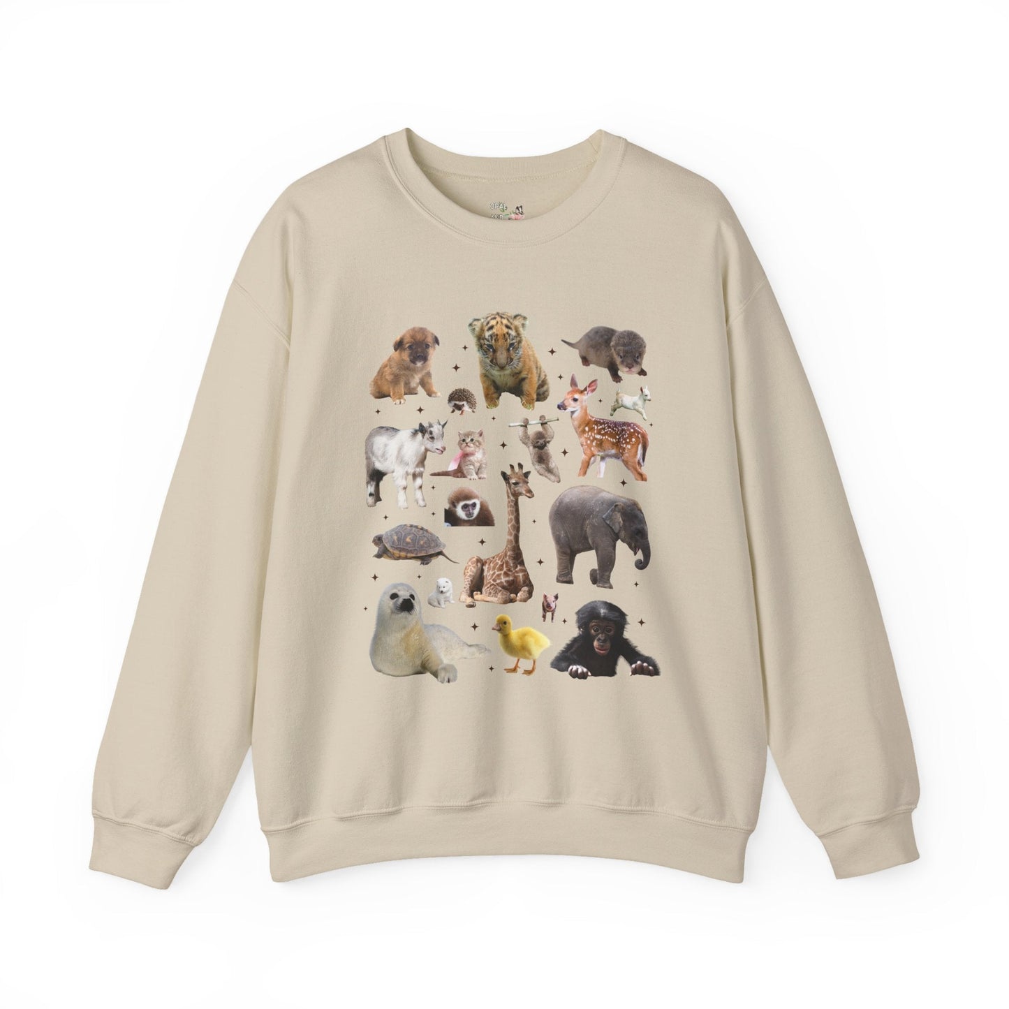 Nostalgic Baby Animal Sweatshirt