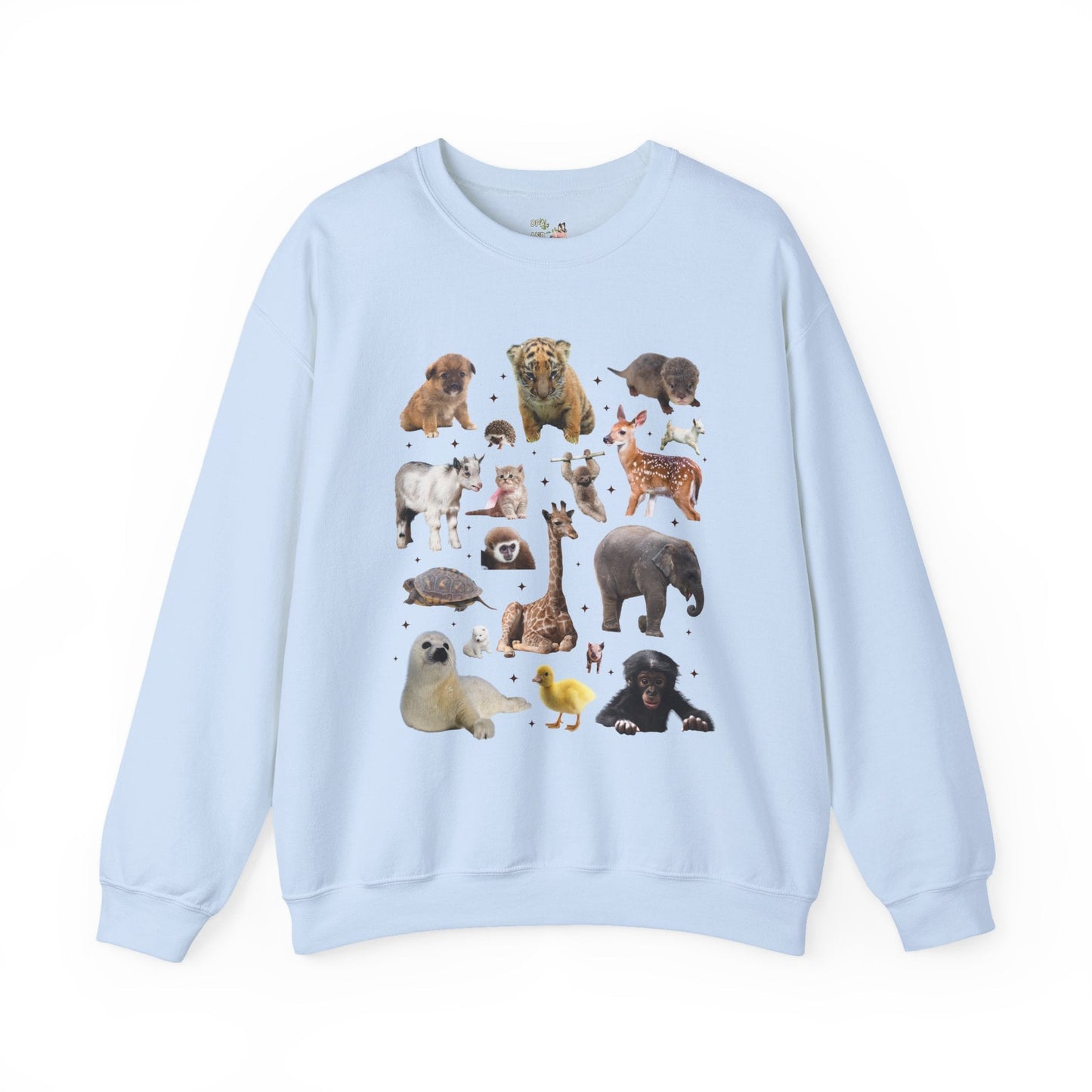 Nostalgic Baby Animal Sweatshirt