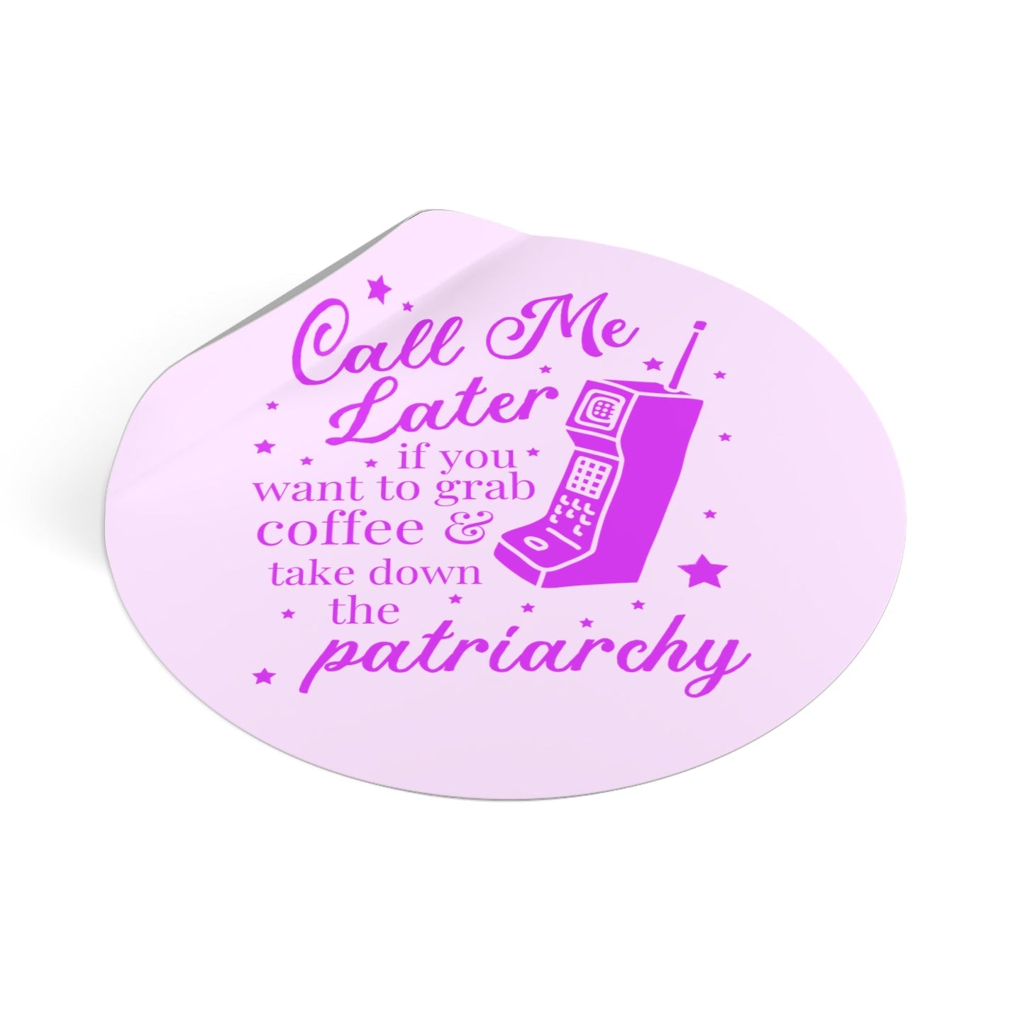 Nostalgic Feminist Sticker