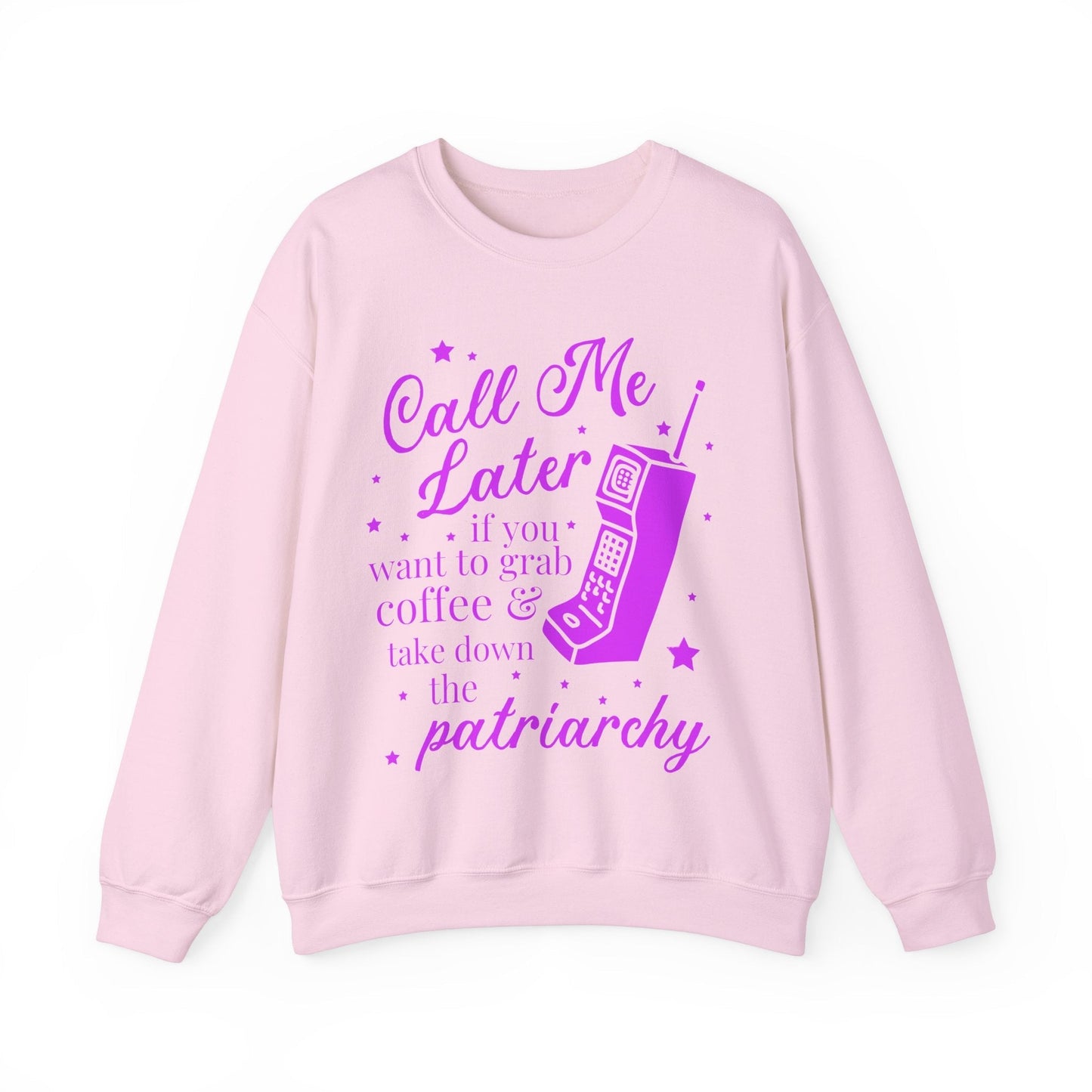 Nostalgic Feminist Sweatshirt for Coffee Lover