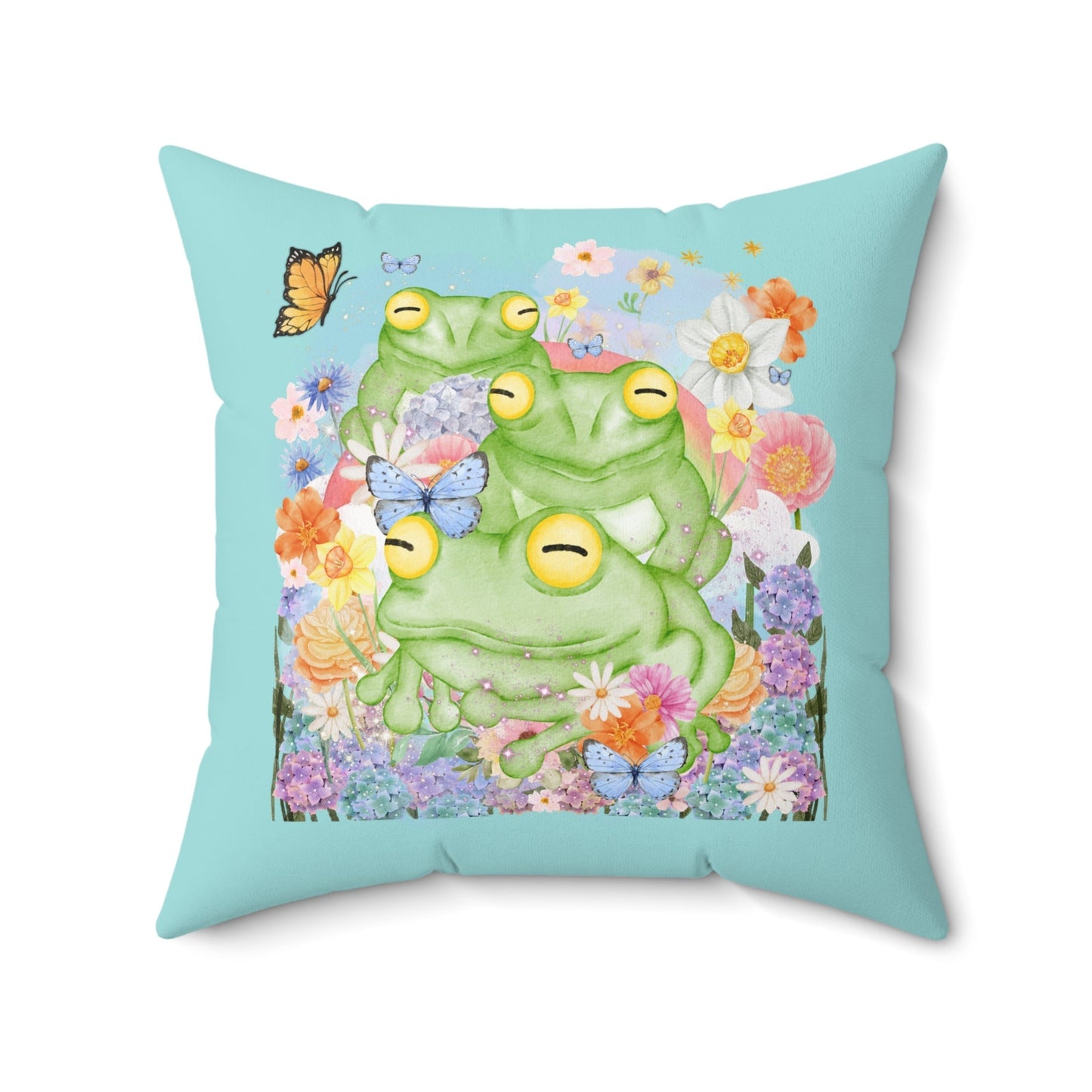 Nostalgic Frog Pillow