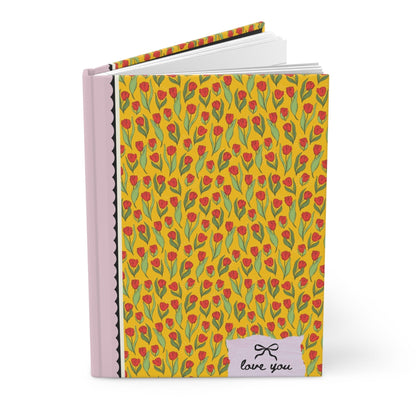 Notebook: Colorful Tulips