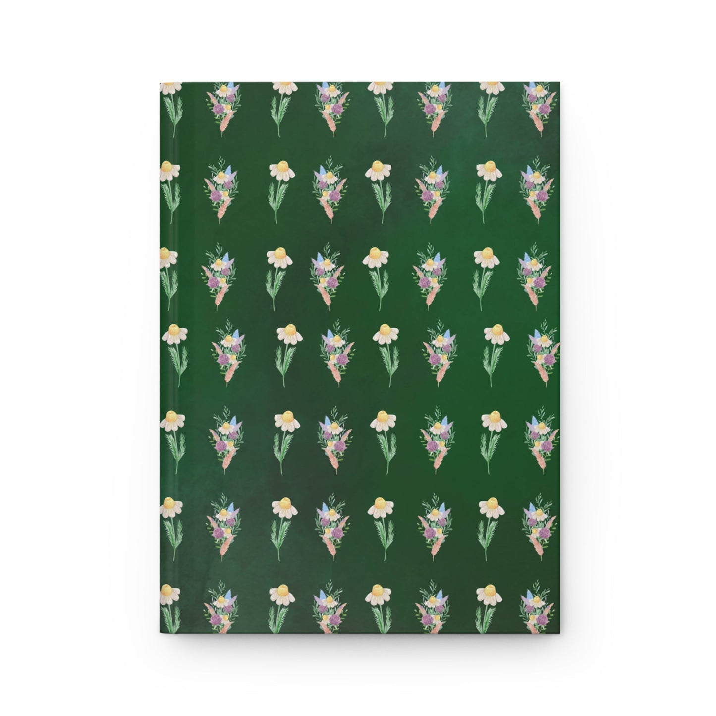 Notebook with Daisies + Spring Flowers