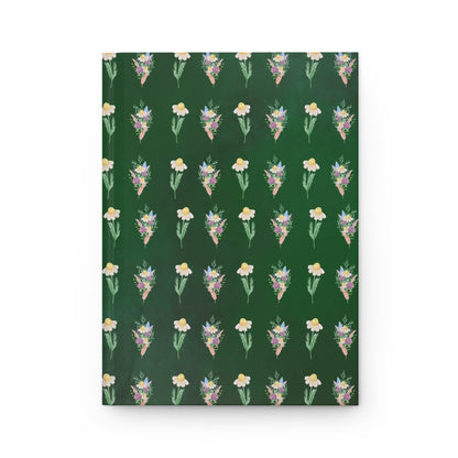 Notebook with Daisies + Spring Flowers