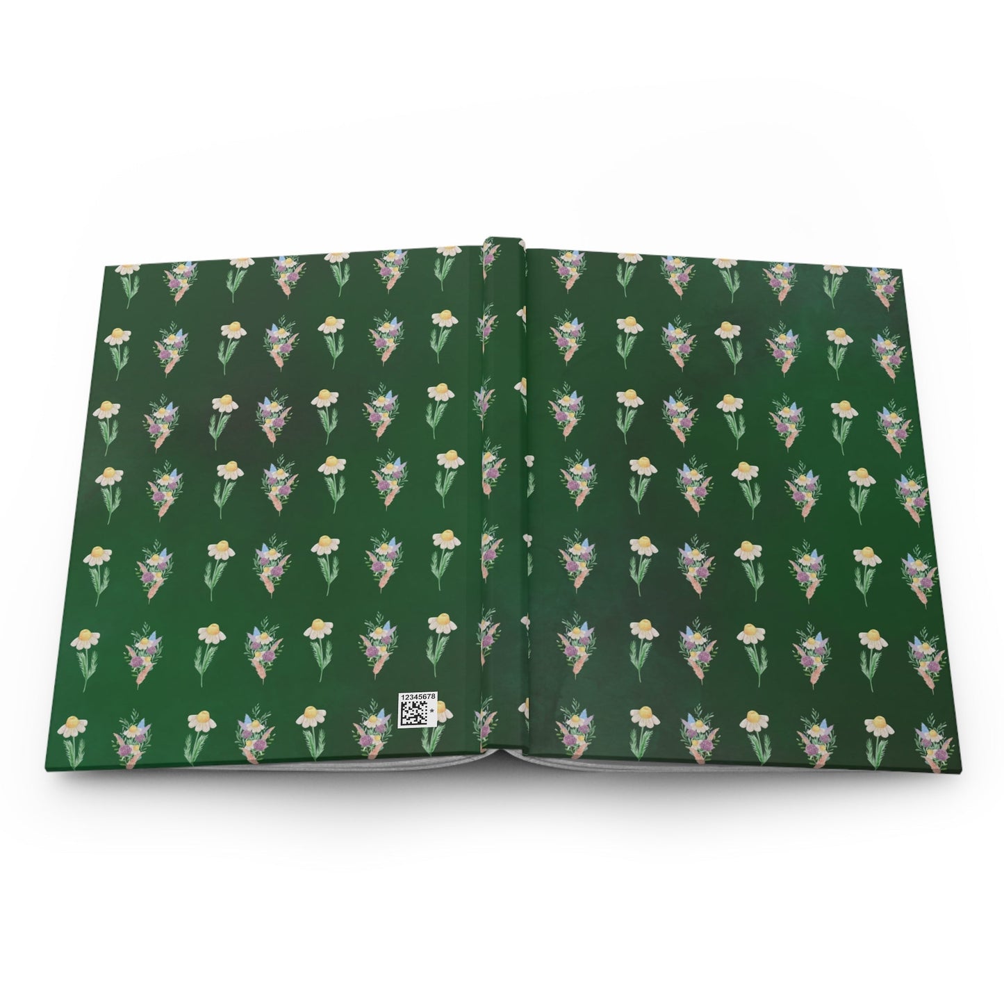 Notebook with Daisies + Spring Flowers