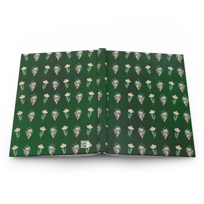 Notebook with Daisies + Spring Flowers
