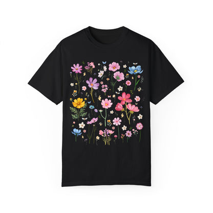October Birth Month Cosmos Flower T-Shirt
