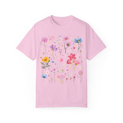 October Birth Month Cosmos Flower T-Shirt