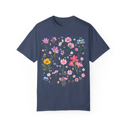 October Birth Month Cosmos Flower T-Shirt