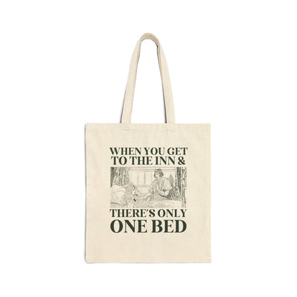 Only One Bed Tote Bag for Friend Who Loves Romantasy or Historical Fiction Novels