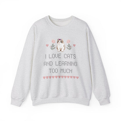 Funny Cat Crewneck for Democrat