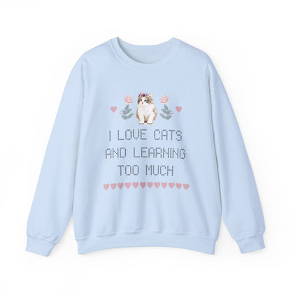 Funny Cat Crewneck for Democrat