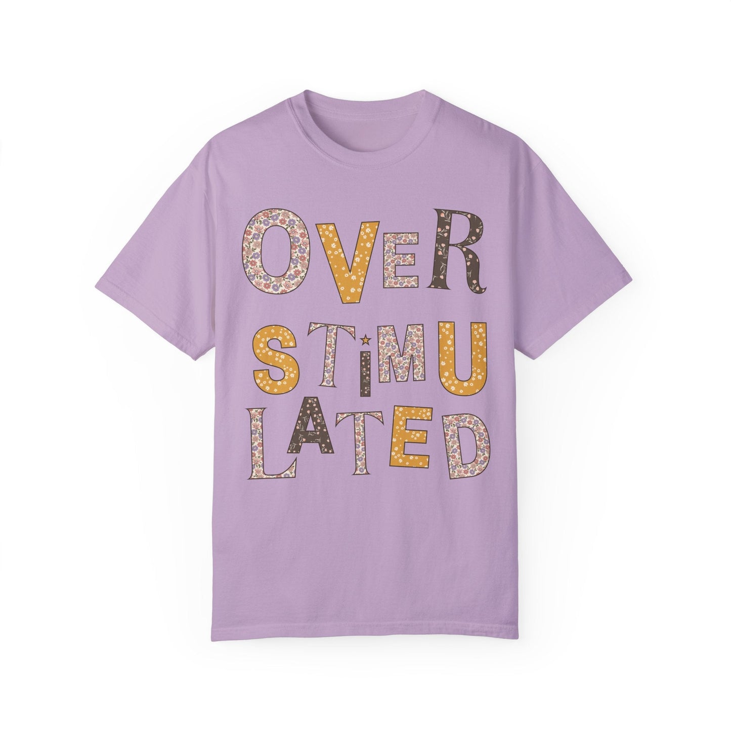 Overstimulated Floral Tee Shirt