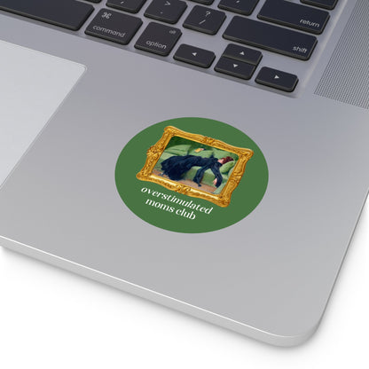 Overstimulated Moms Club Sticker
