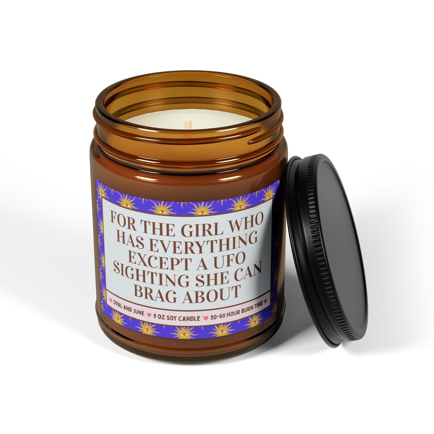 For the Girl Who Has Everything Except a UFO Sighting Candle