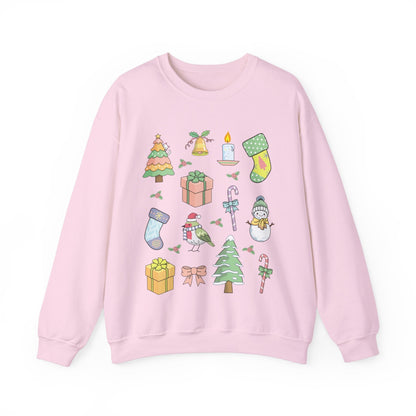 Pastel Christmas Sweatshirt