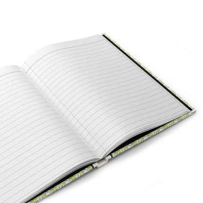 Pastel Lemon Notebook with Bow