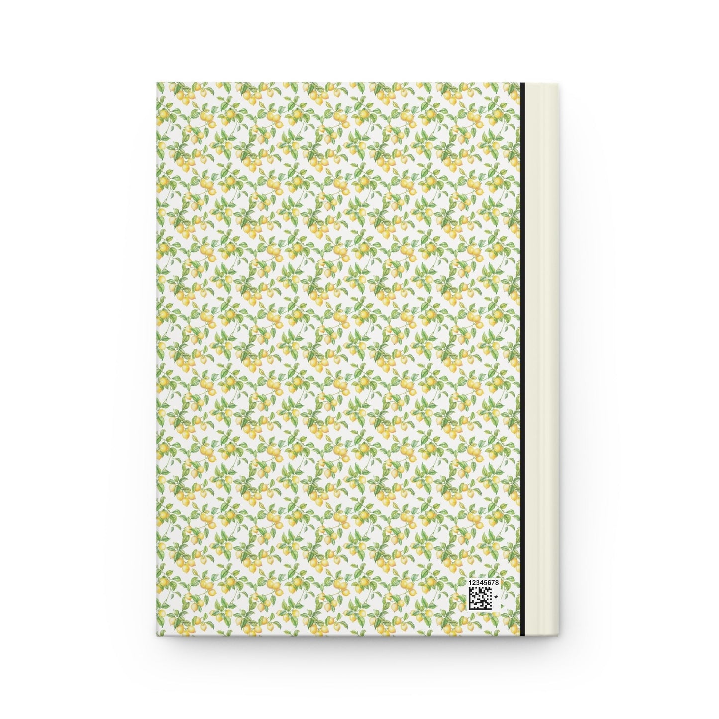 Pastel Lemon Notebook with Bow