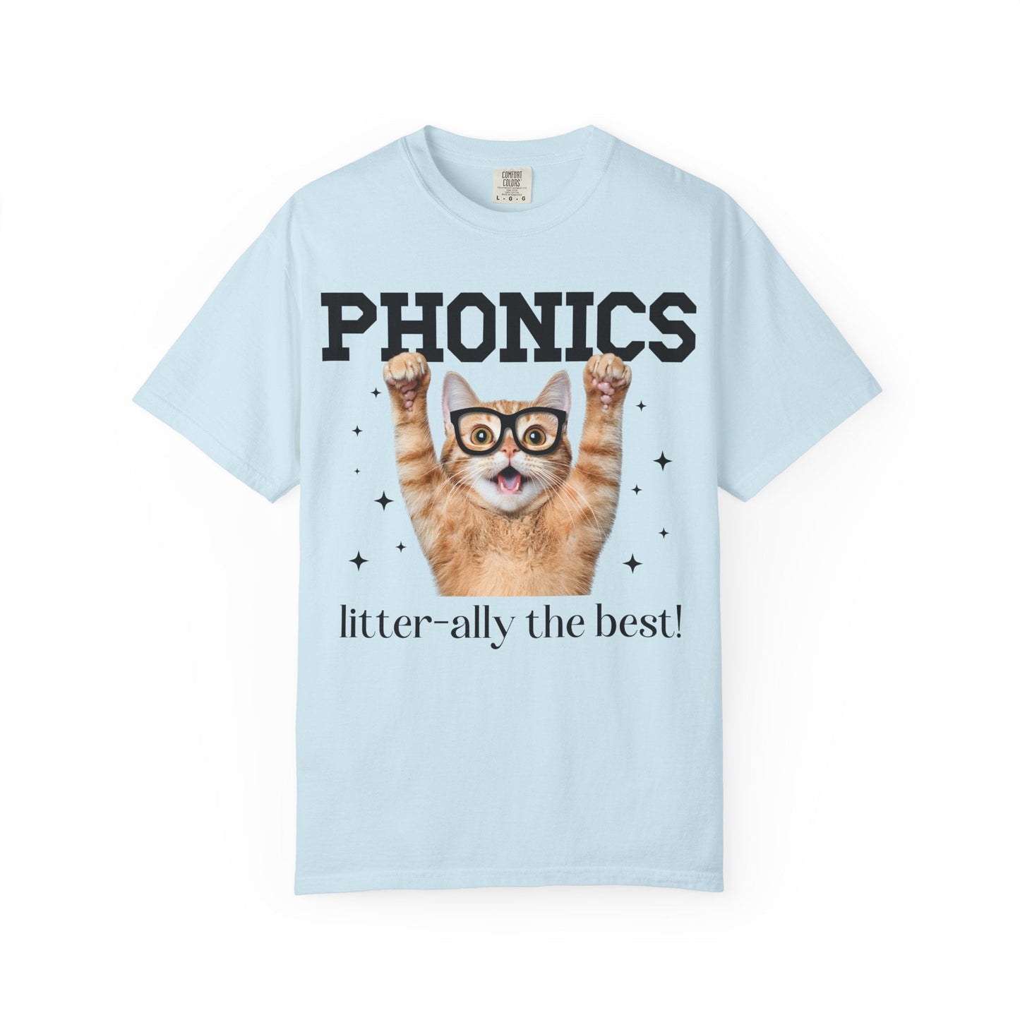 Phonics Teacher Cat Lover Tee