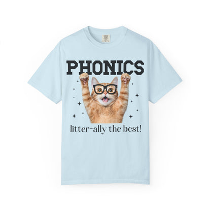 Phonics Teacher Cat Lover Tee