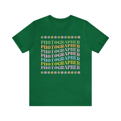 Photographer Tee Shirt for Her: Cute Gift for Wedding Photographer