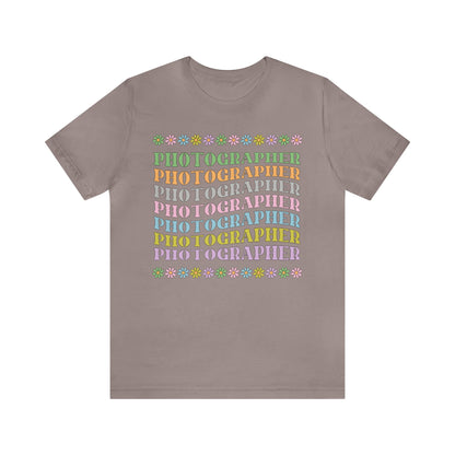 Photographer Tee Shirt for Her: Cute Gift for Wedding Photographer