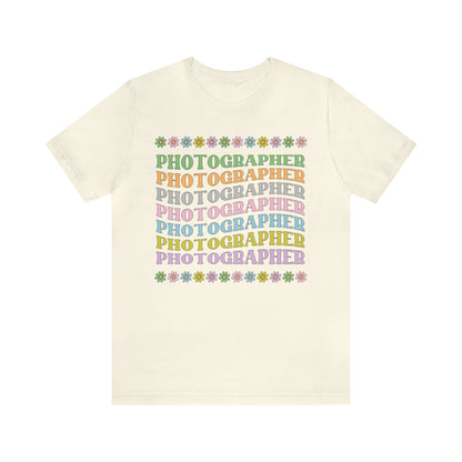 Photographer Tee Shirt for Her: Cute Gift for Wedding Photographer