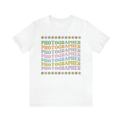 Photographer Tee Shirt for Her: Cute Gift for Wedding Photographer