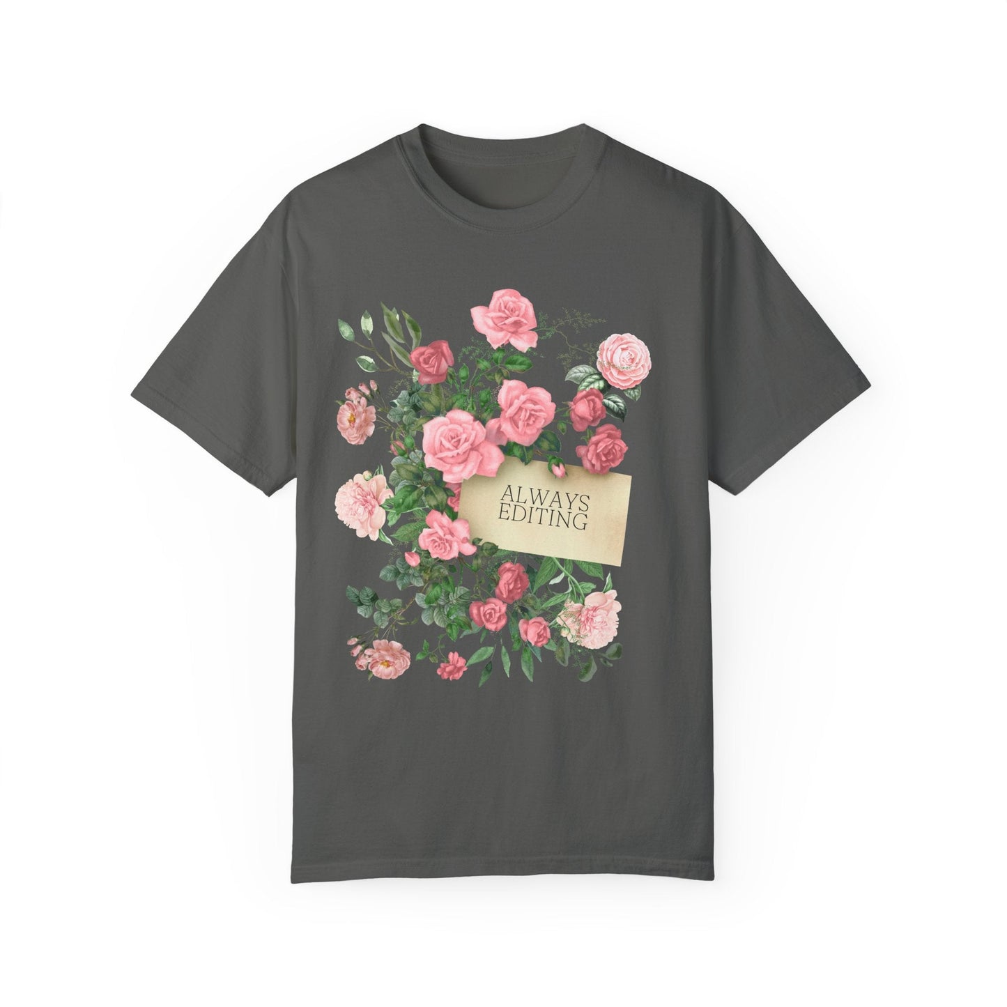 Always Editing Floral Tee