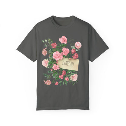 Always Editing Floral Tee