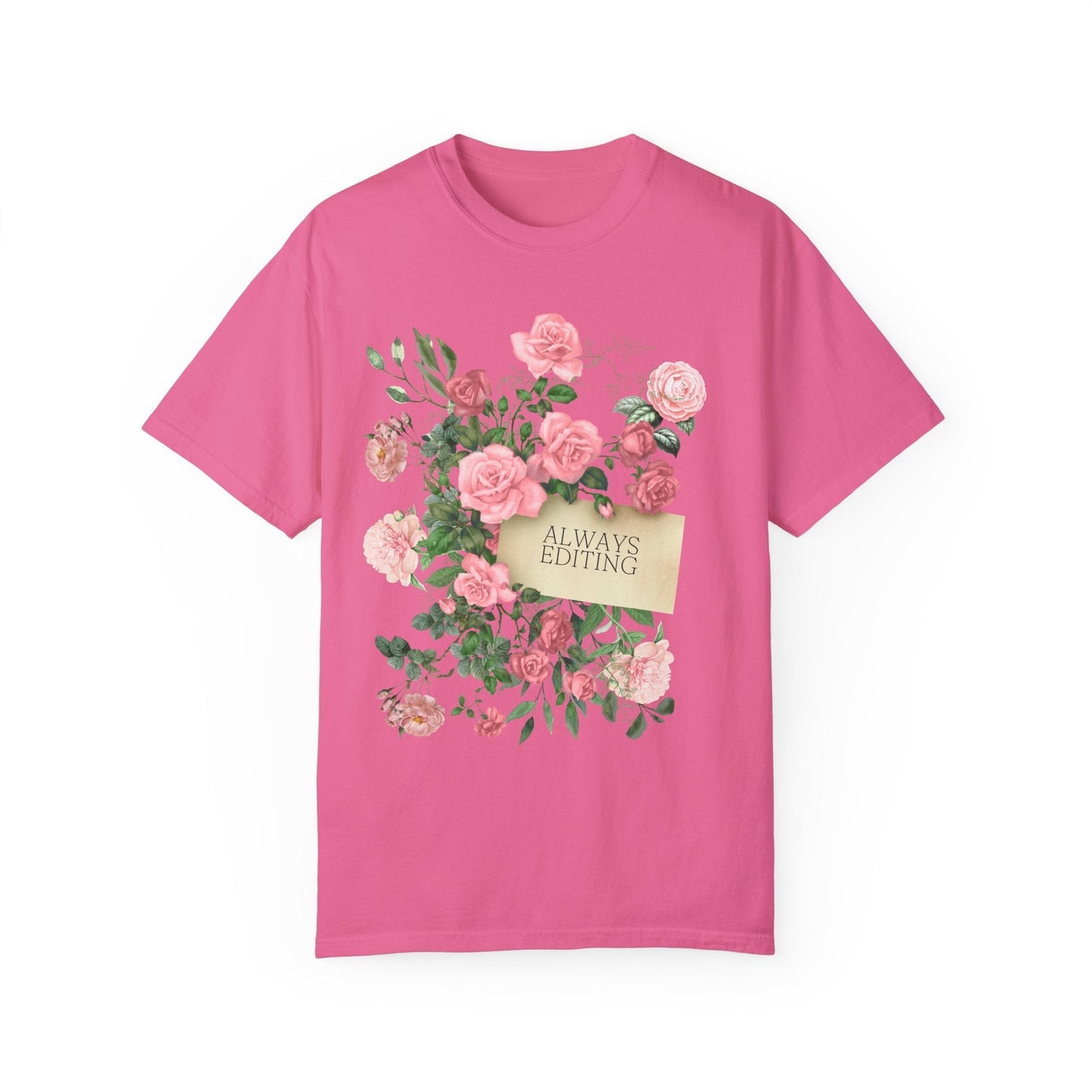Always Editing Floral Tee