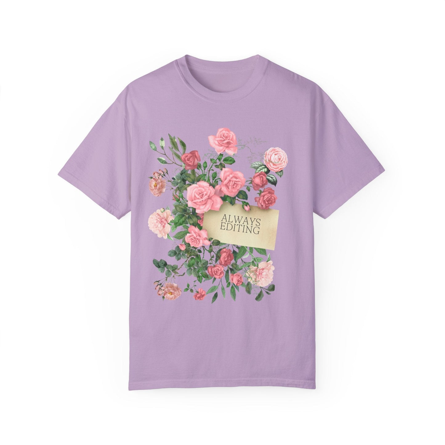 Always Editing Floral Tee