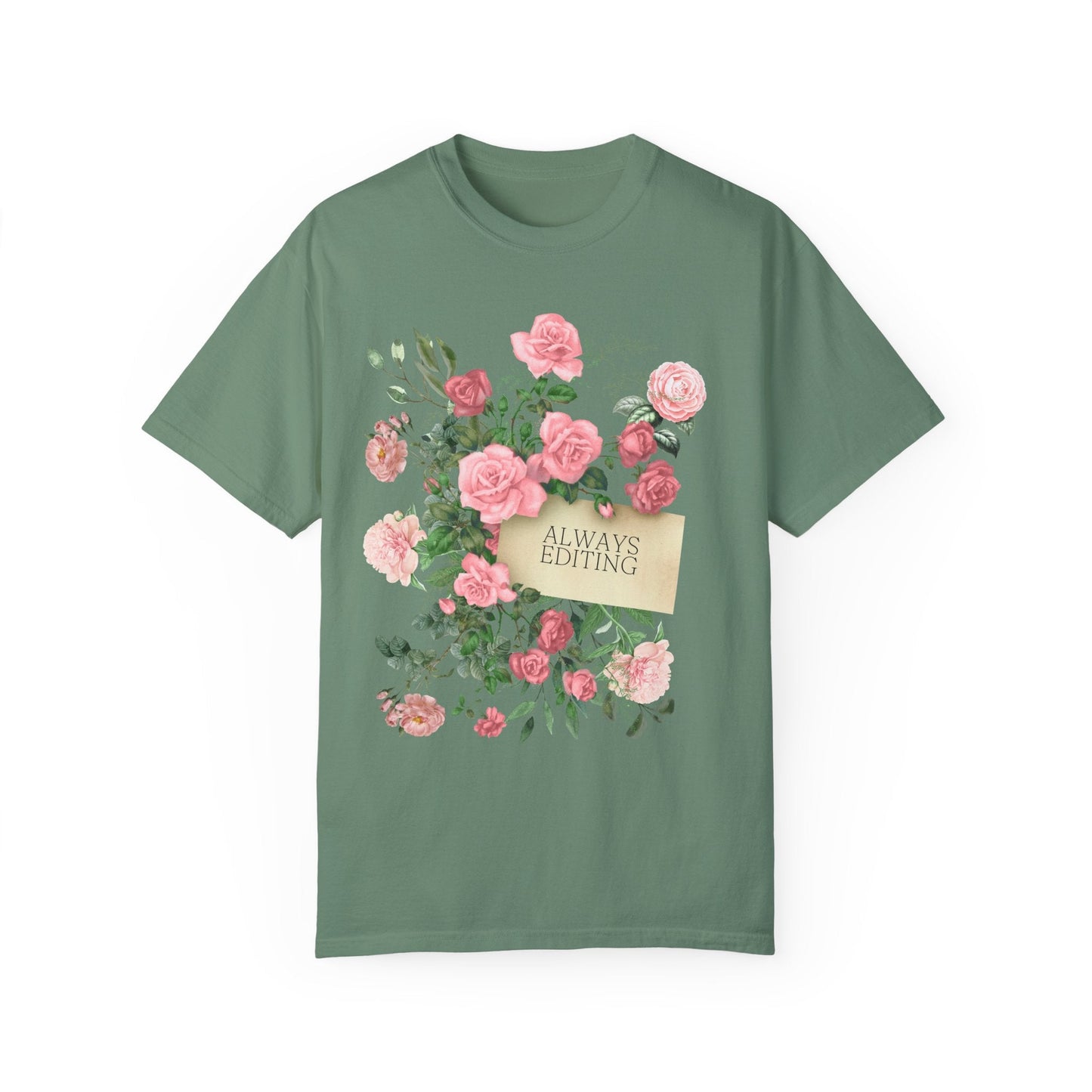 Always Editing Floral Tee