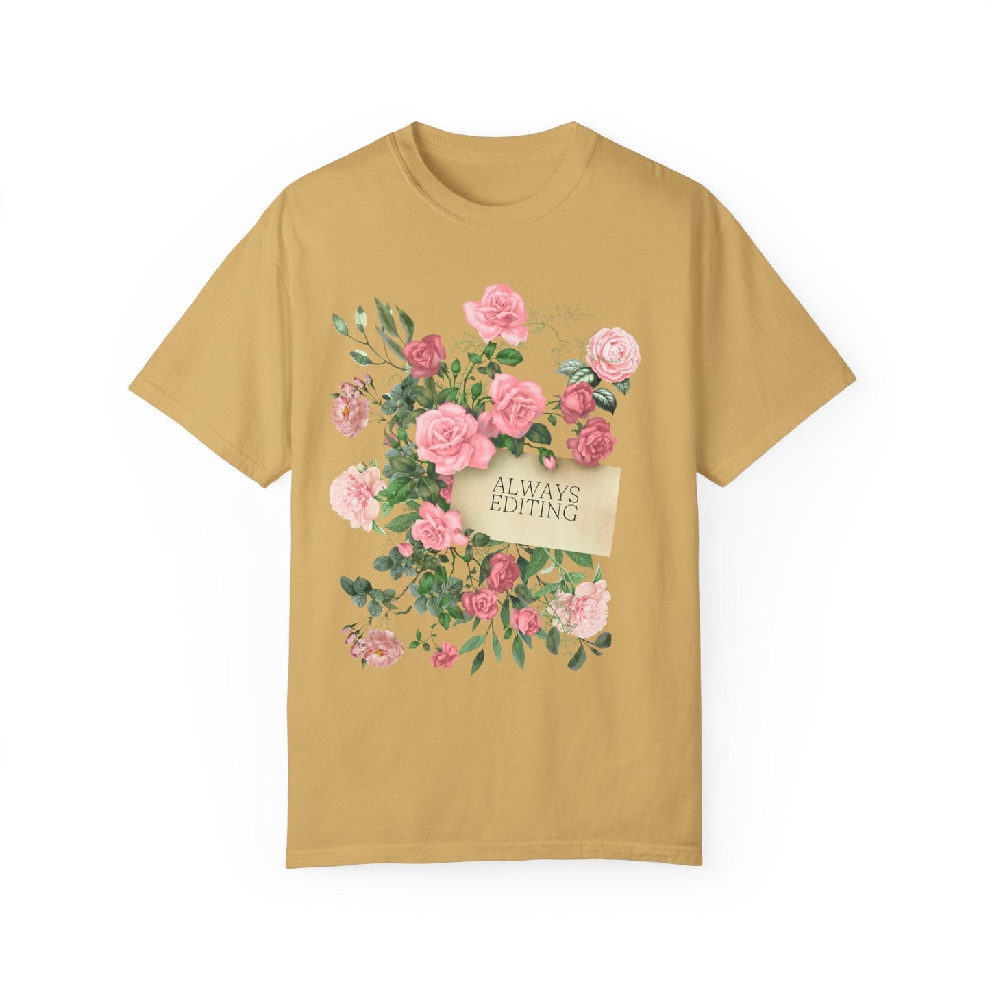 Always Editing Floral Tee