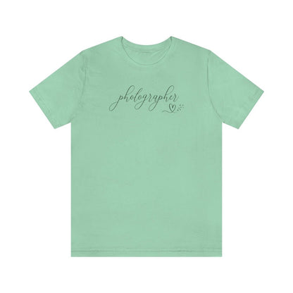 Photographer Tee with Heart
