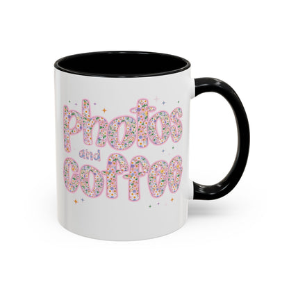 Photos and Coffee 11 Oz Mug: Cute Photographer Gift